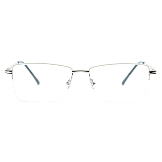 Half-Rim Square Glasses 5666