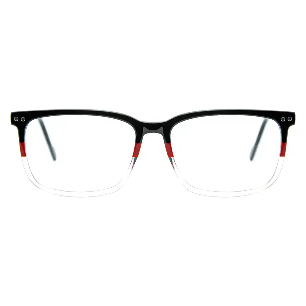 Square Premium Clip ON Glasses 5707