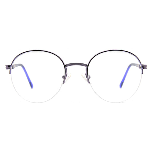Halfrim Round Glasses 4969