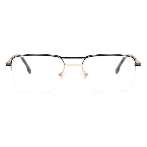 Aviator Half-Rim Glasses 7465