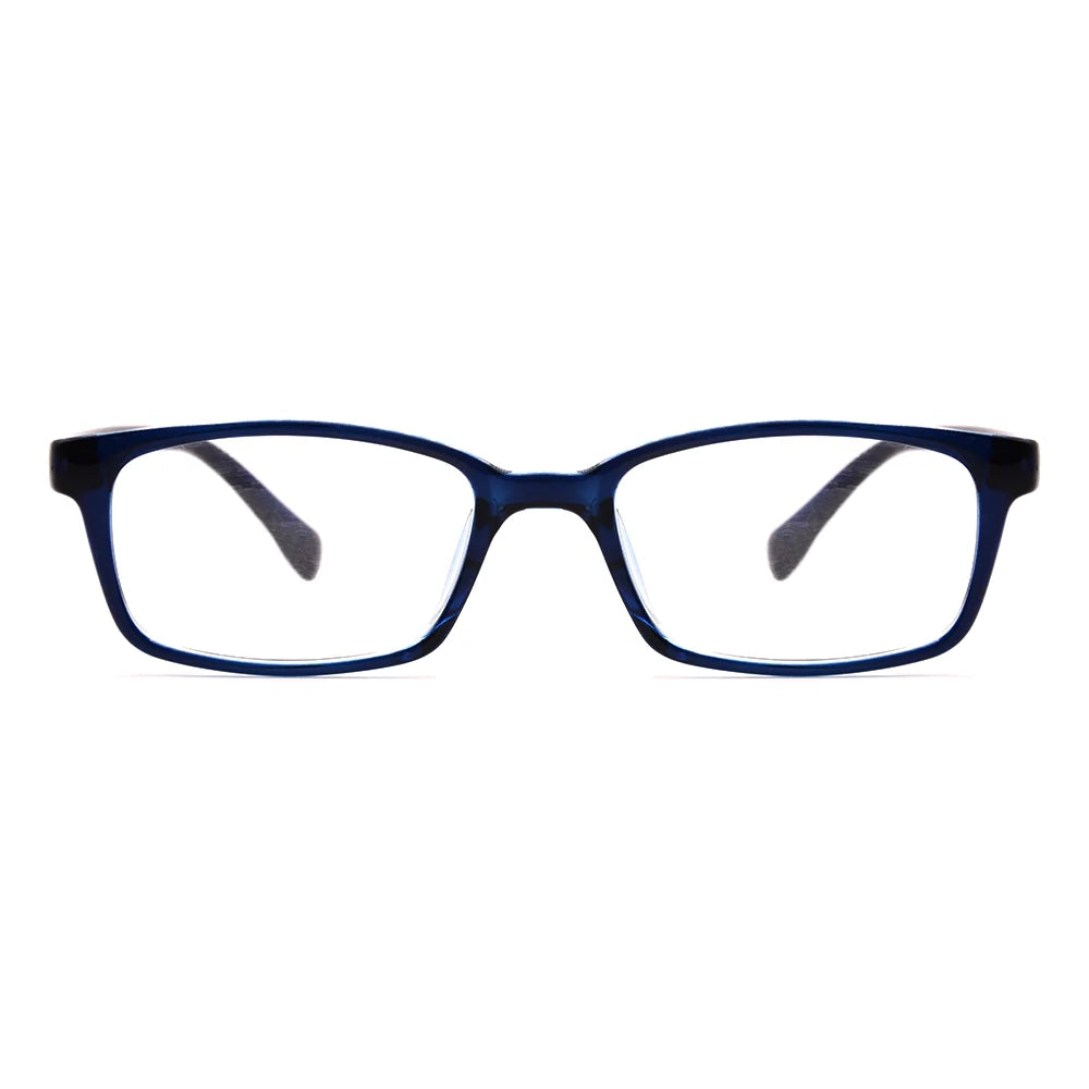 Platinum Square Glasses 7054