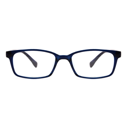 Platinum Square Glasses 7054