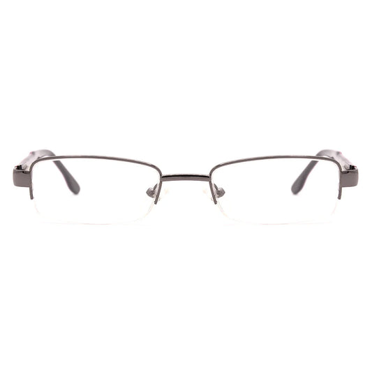 Rectangle Half-Rim Glasses 7201
