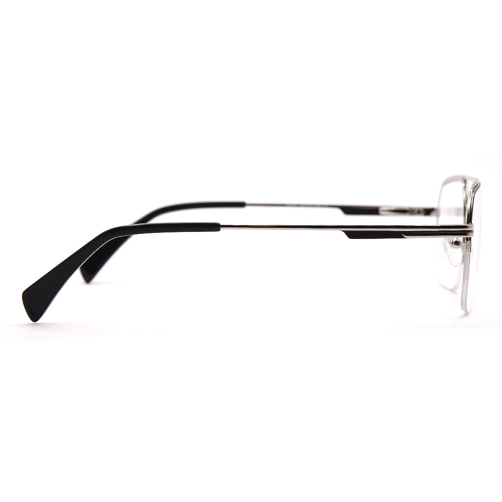 Aviator Half-Rim Glasses 7475
