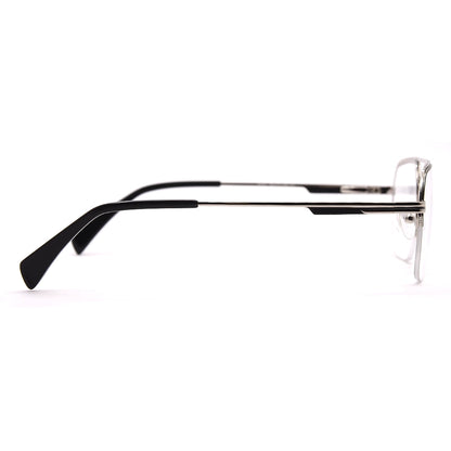 Aviator Half-Rim Glasses 7475
