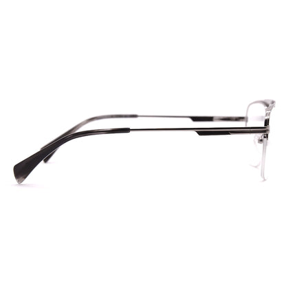 Aviator Half-Rim Glasses 7469