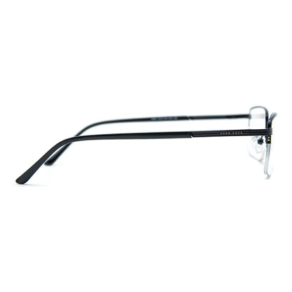 Hafl-Rim Square Glasses 5662