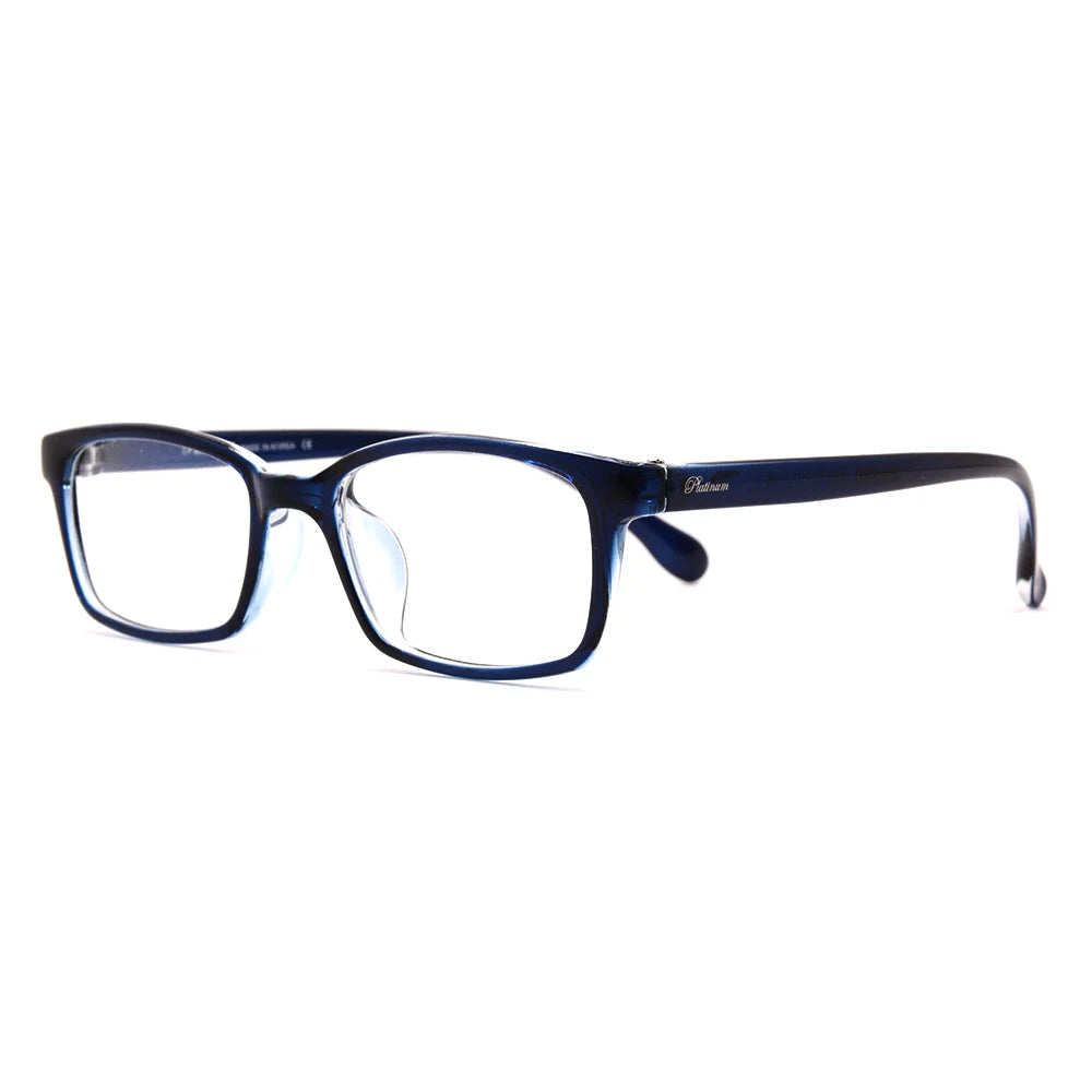 Platinum Square Glasses 7054