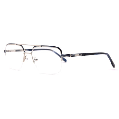 Aviator Half-Rim Glasses 7472