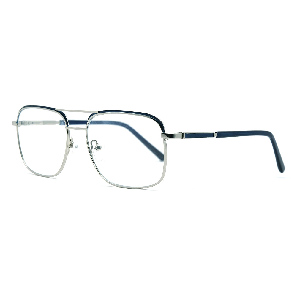 Aviator Half-Rim Glasses 7434